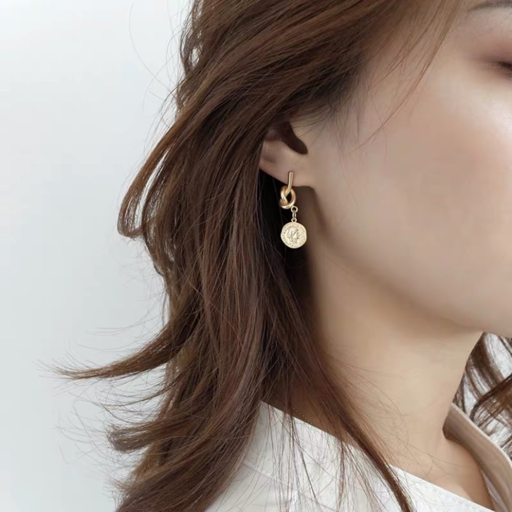 💕💕Last One Europe Ancient Coin Design Earrings - Picture 4 of 7